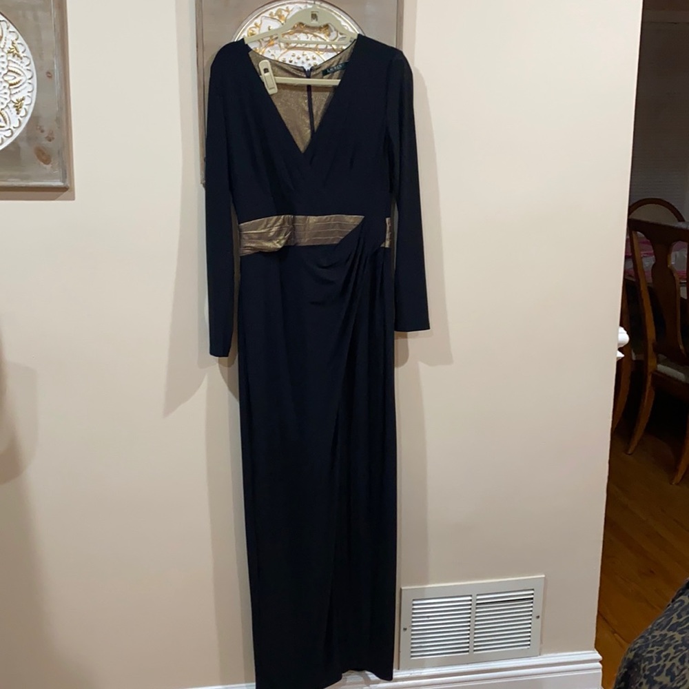 COPY - Like new Ralph Lauren evening gown.